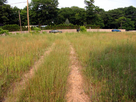 Lakeshore Drive-In Theatre - Lot With Driveway - Photo From Water Winter Wonderland (newer photo)